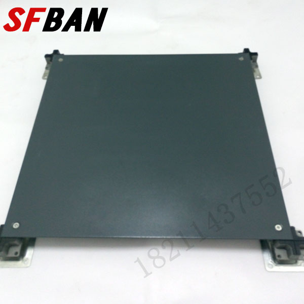 OA網絡地板500*500*28mm(鋼制架空活動地板載重800kg一平方)