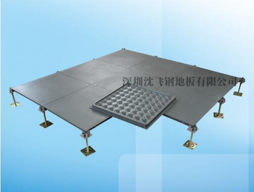 OA智能化網絡地板600*600*33mm(鋼制架空活動地板OA600載重800kg一平方)